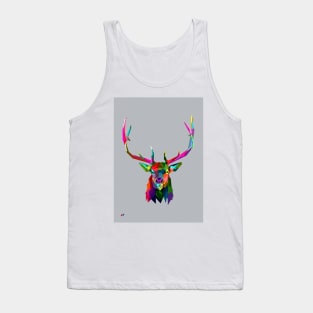 Elk Pop Art Wpap Tank Top